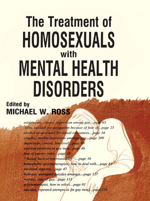 cover image of The Treatment of Homosexuals With Mental Health Disorders